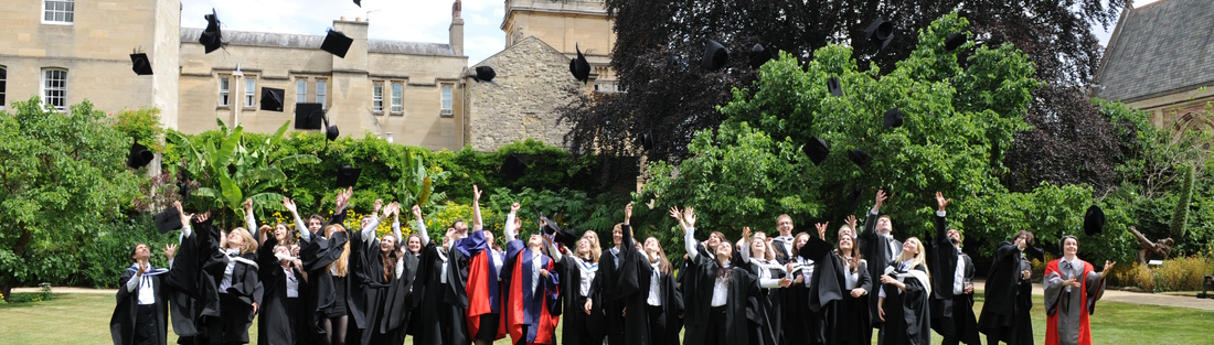 Balliol students at their graduation