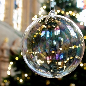 Christmas Card Bauble