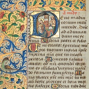 Christmas Card Book of Hours